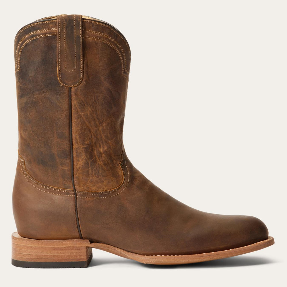Men Ropers | Stetson Rancher Zip Roper Oiled Brown