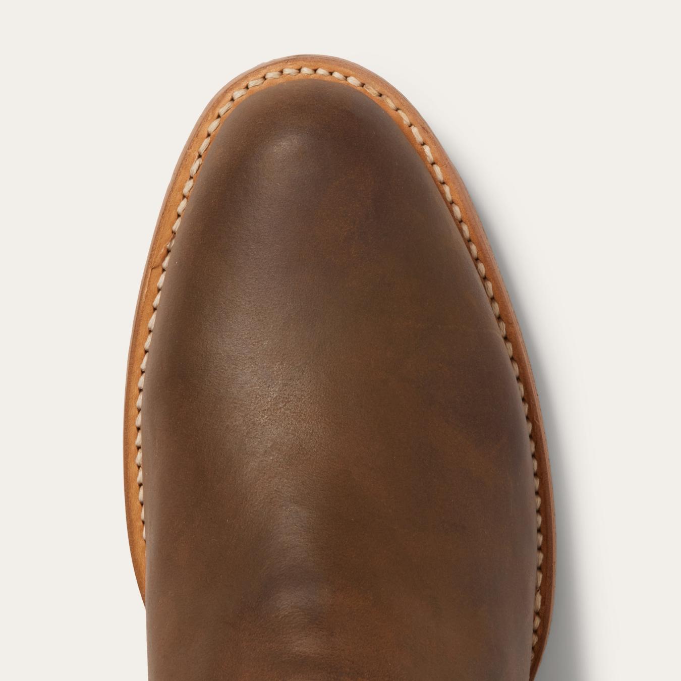 Men Ropers | Stetson Rancher Zip Roper Oiled Brown