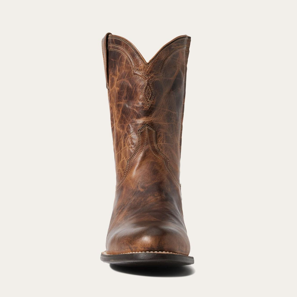 Men Ropers | Stetson Rancher Zip Roper Oiled Cognac