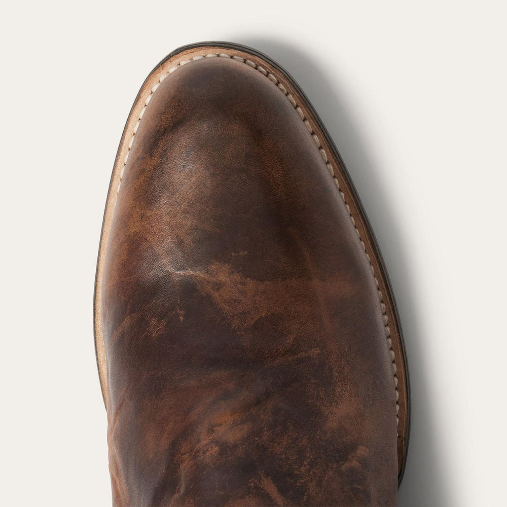 Men Ropers | Stetson Rancher Zip Roper Oiled Cognac