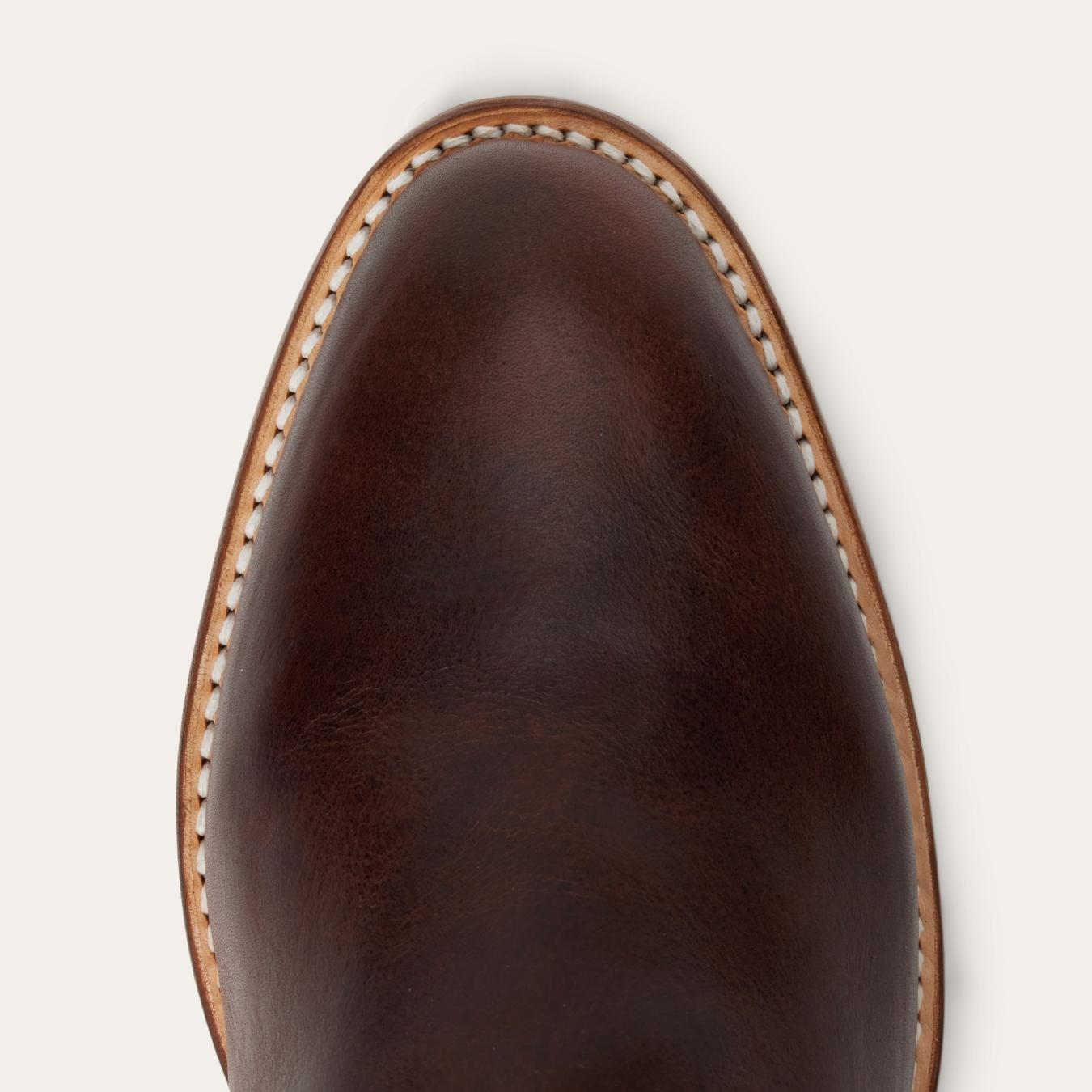 Men Ropers | Stetson Rancher Zip Roper Oiled Oxblood