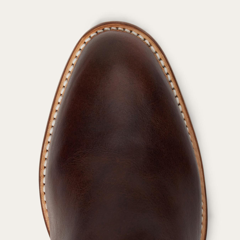Men Ropers | Stetson Rancher Zip Roper Oiled Oxblood