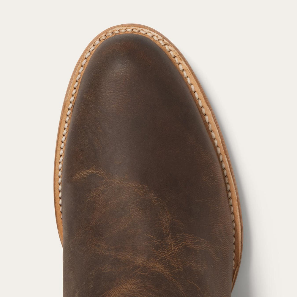 Men Ropers | Stetson Rancher Zip Roper Oiled Walnut