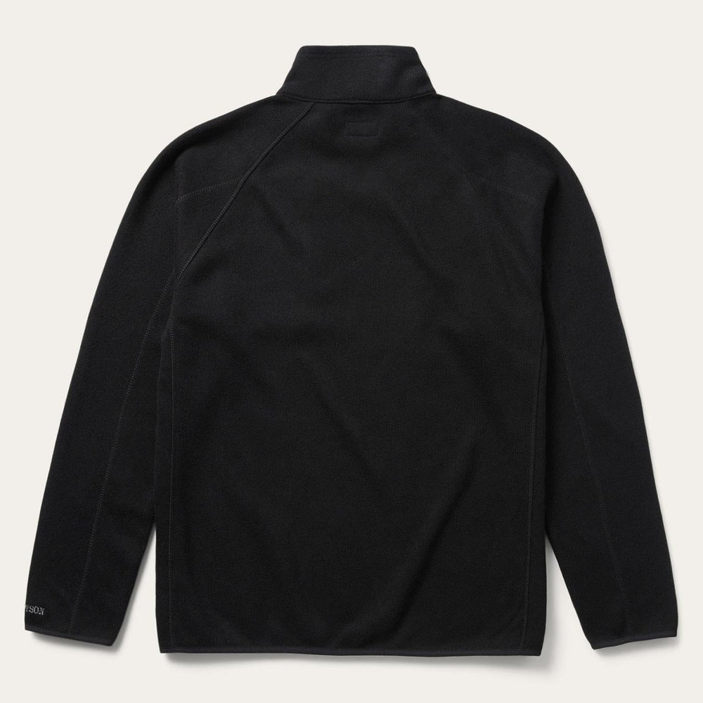 Men Sweaters &amp; Hoodies | Stetson Black Pullover Knit Sweater Black