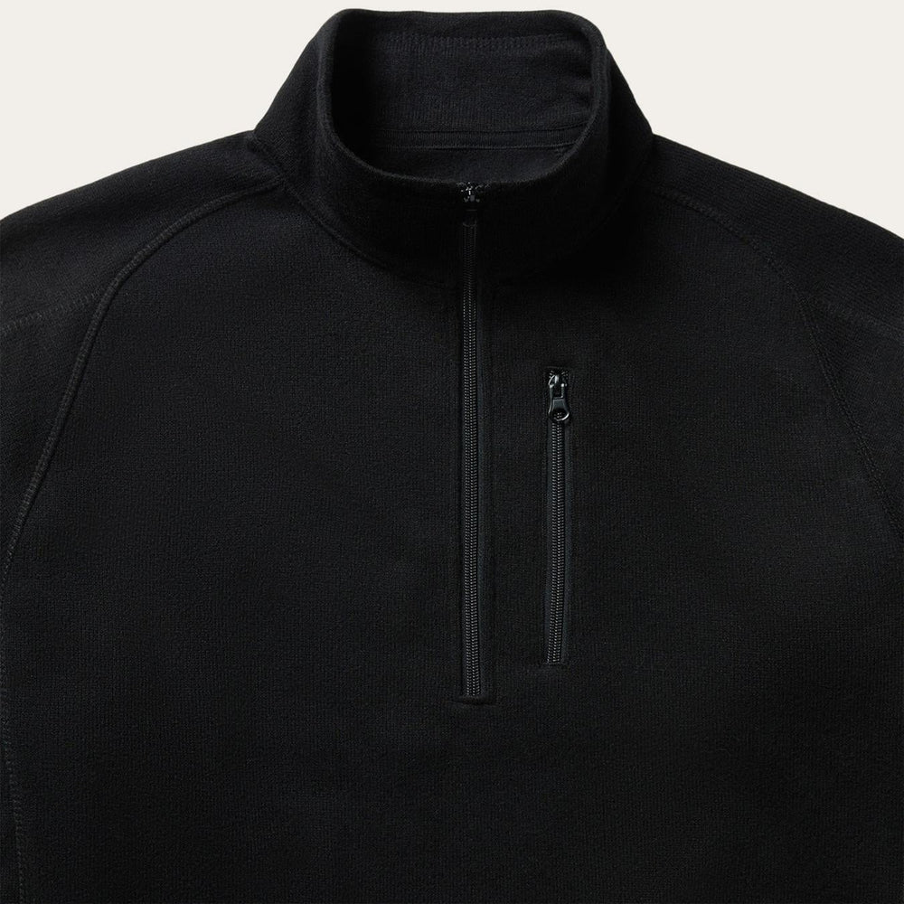 Men Sweaters &amp; Hoodies | Stetson Black Pullover Knit Sweater Black
