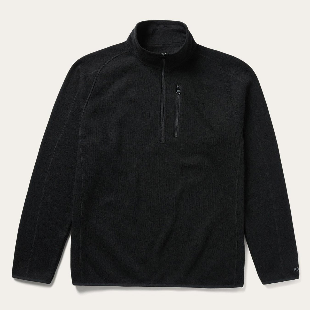Men Sweaters &amp; Hoodies | Stetson Black Pullover Knit Sweater Black