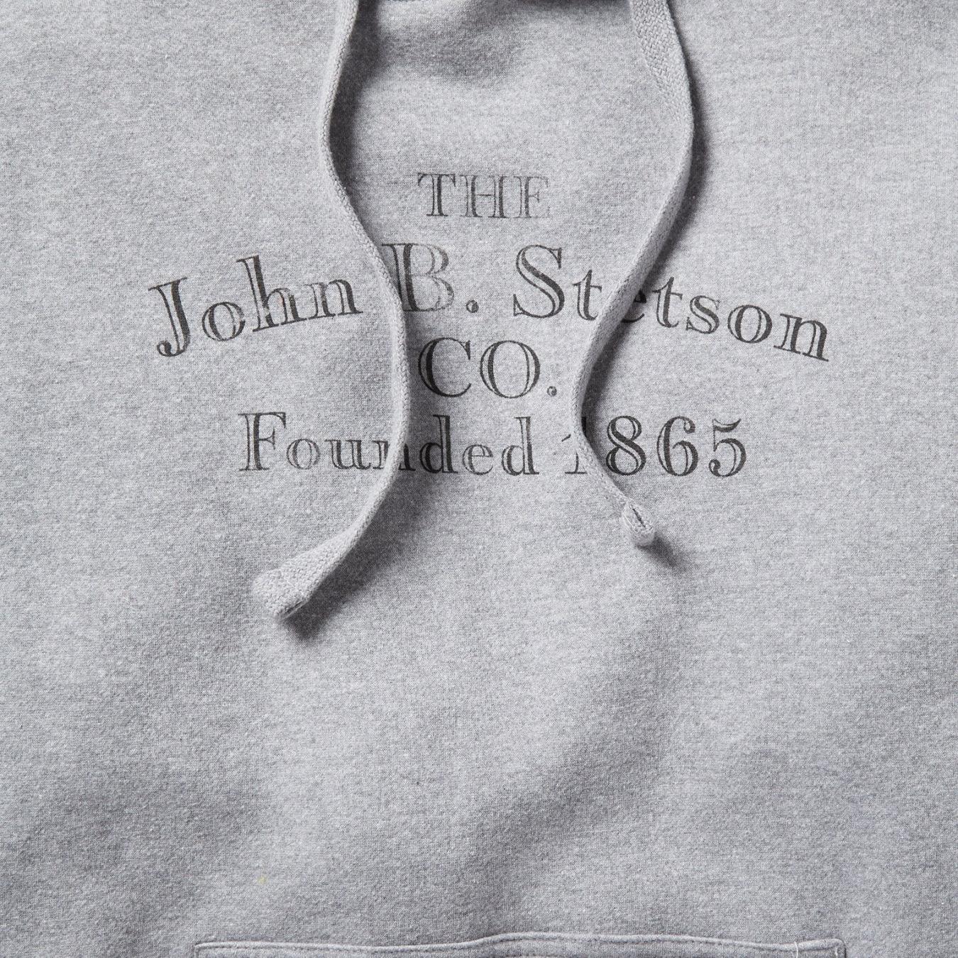 Men Sweaters &amp; Hoodies | Stetson John B. Co. Hooded Sweatshirt Grey