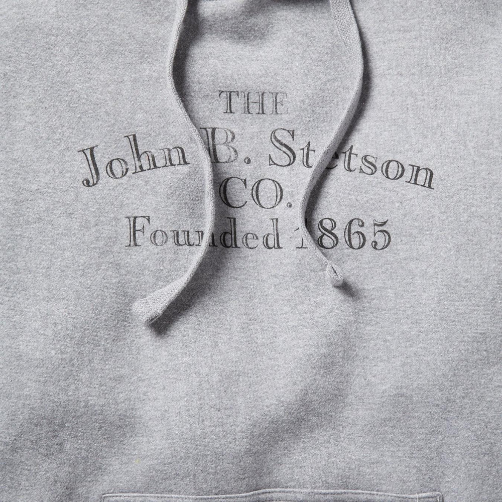 Men Sweaters &amp; Hoodies | Stetson John B. Co. Hooded Sweatshirt Grey