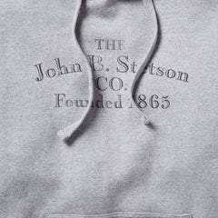 Men Sweaters &amp; Hoodies | Stetson John B. Co. Hooded Sweatshirt Grey