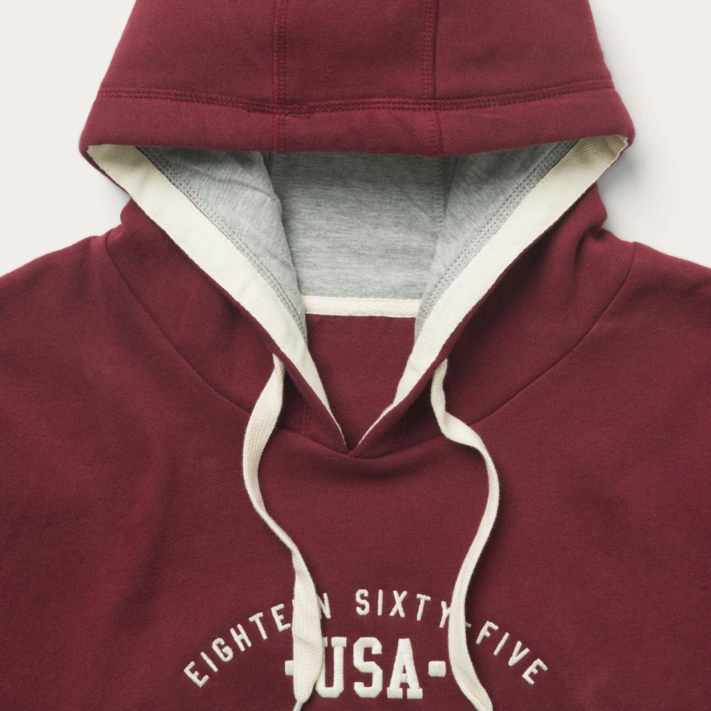 Men Sweaters &amp; Hoodies | Stetson Stetson Hooded Sweatshirt Red