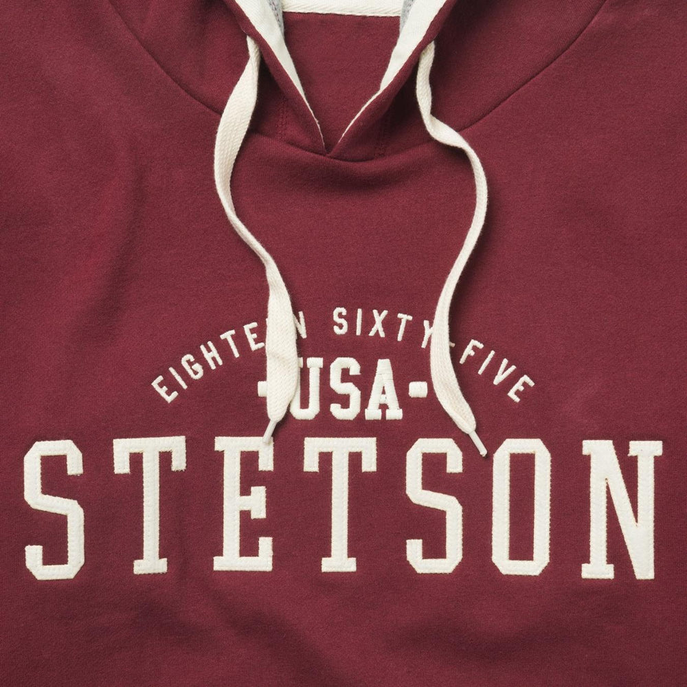 Men Sweaters &amp; Hoodies | Stetson Stetson Hooded Sweatshirt Red