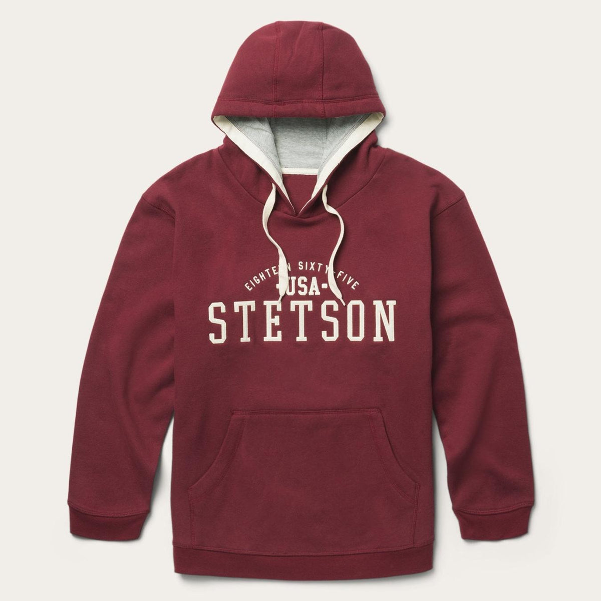 Men Sweaters &amp; Hoodies | Stetson Stetson Hooded Sweatshirt Red