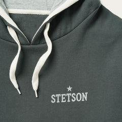 Men Sweaters &amp; Hoodies | Stetson Stetson Hoodie Star Left Chest Blue