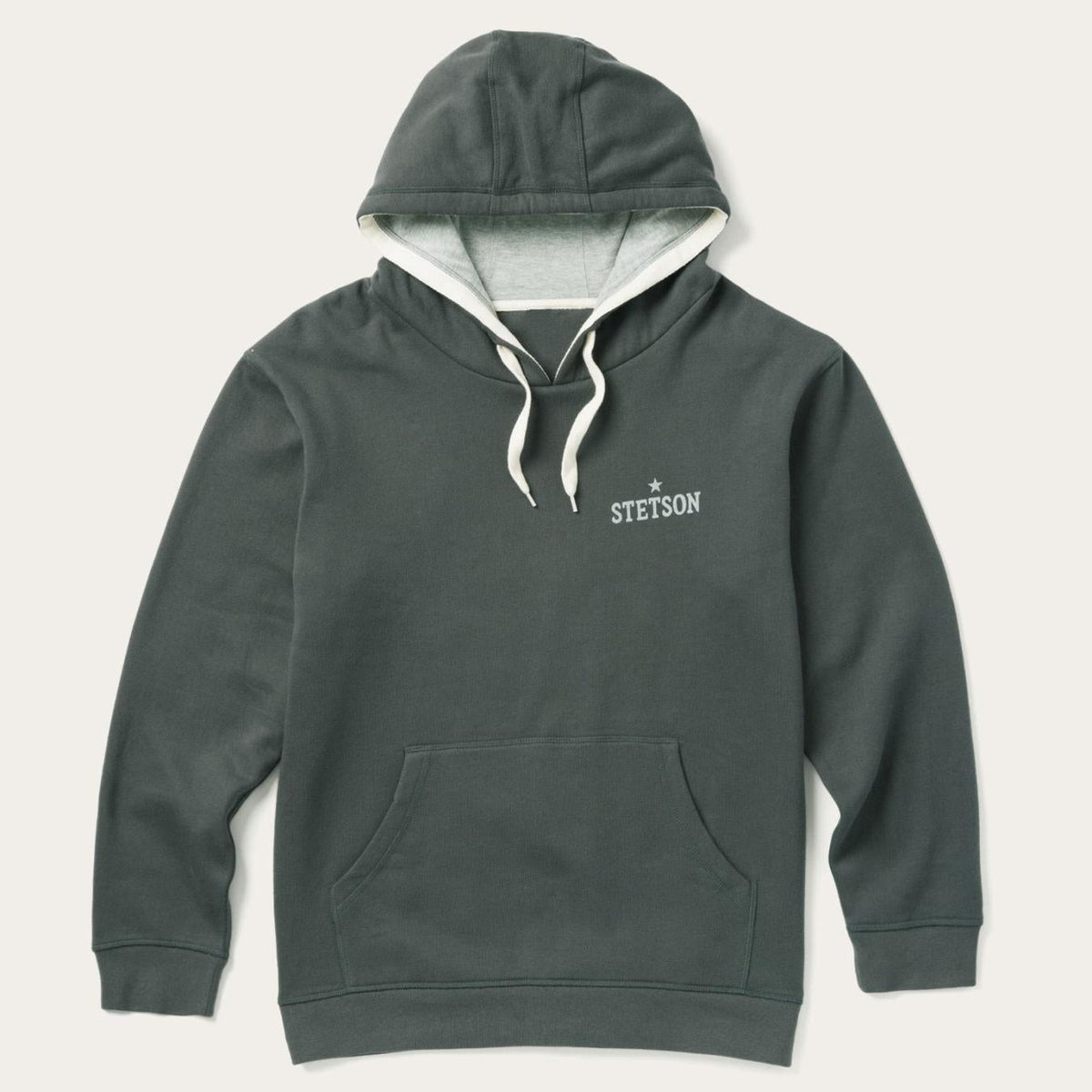 Men Sweaters &amp; Hoodies | Stetson Stetson Hoodie Star Left Chest Blue