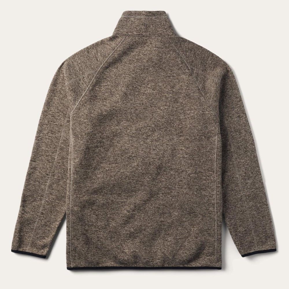Men Sweaters &amp; Hoodies | Stetson Tan Bonded Knit Sweater Tan