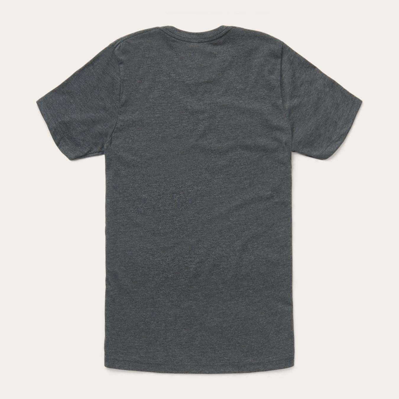 Men Tees | Stetson 1865 Graphic Tee Grey