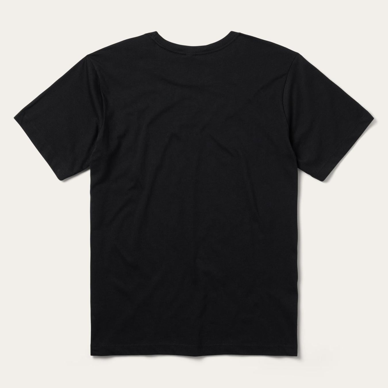 Men Tees | Stetson Bronco Rider Graphic Tee Black