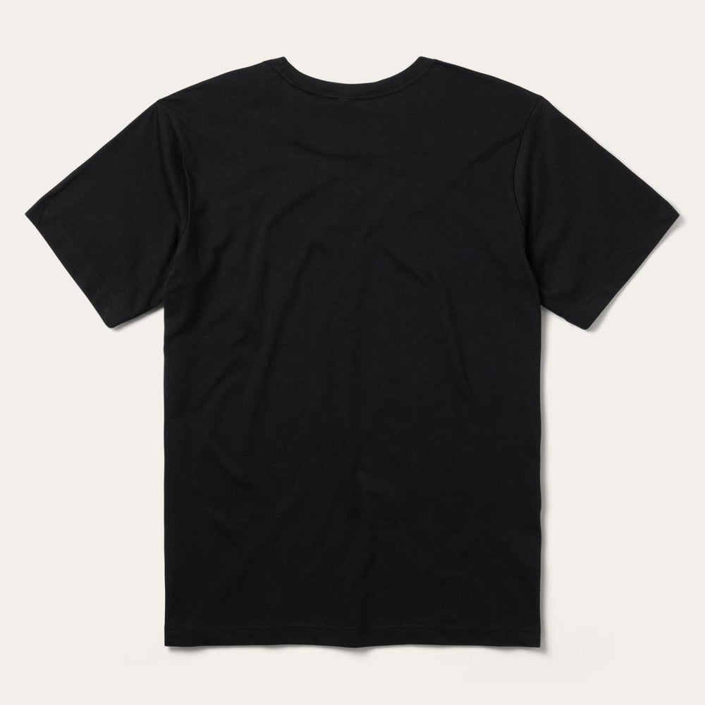 Men Tees | Stetson Bronco Rider Graphic Tee Black