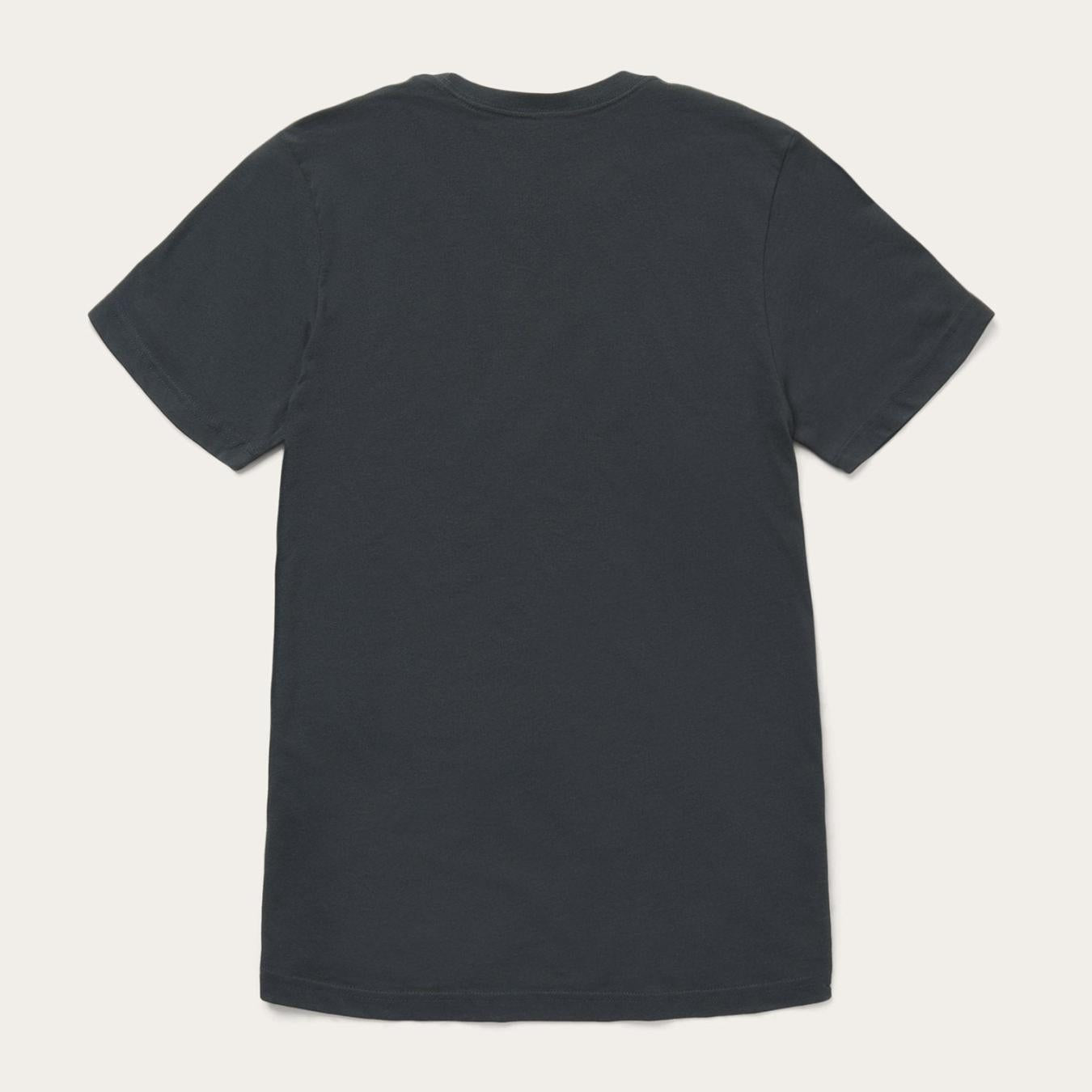 Men Tees | Stetson Longhorn Graphic Tee Black