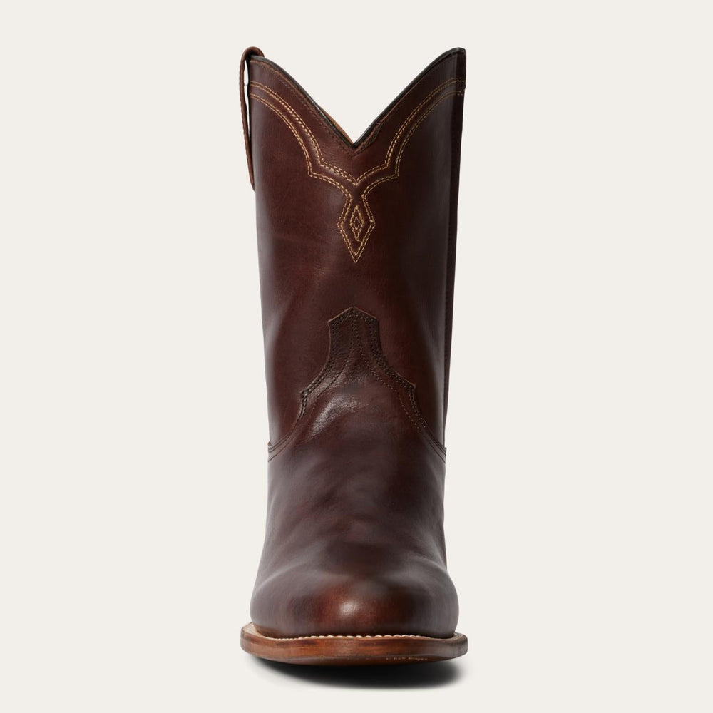 Men Western | Stetson Rancher Zip Roper Oiled Oxblood