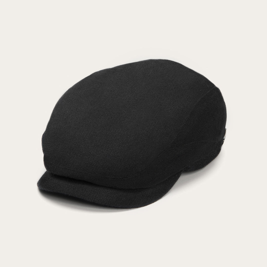 Men/Women Caps &amp; Truckers | Stetson Virgin Wool &amp; Cashmere Driver Cap Black