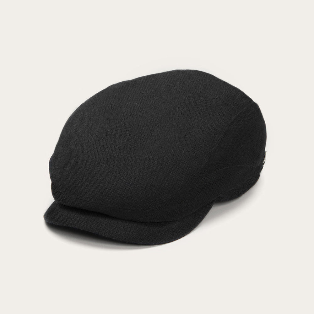 Men/Women Caps &amp; Truckers | Stetson Virgin Wool &amp; Cashmere Driver Cap Black