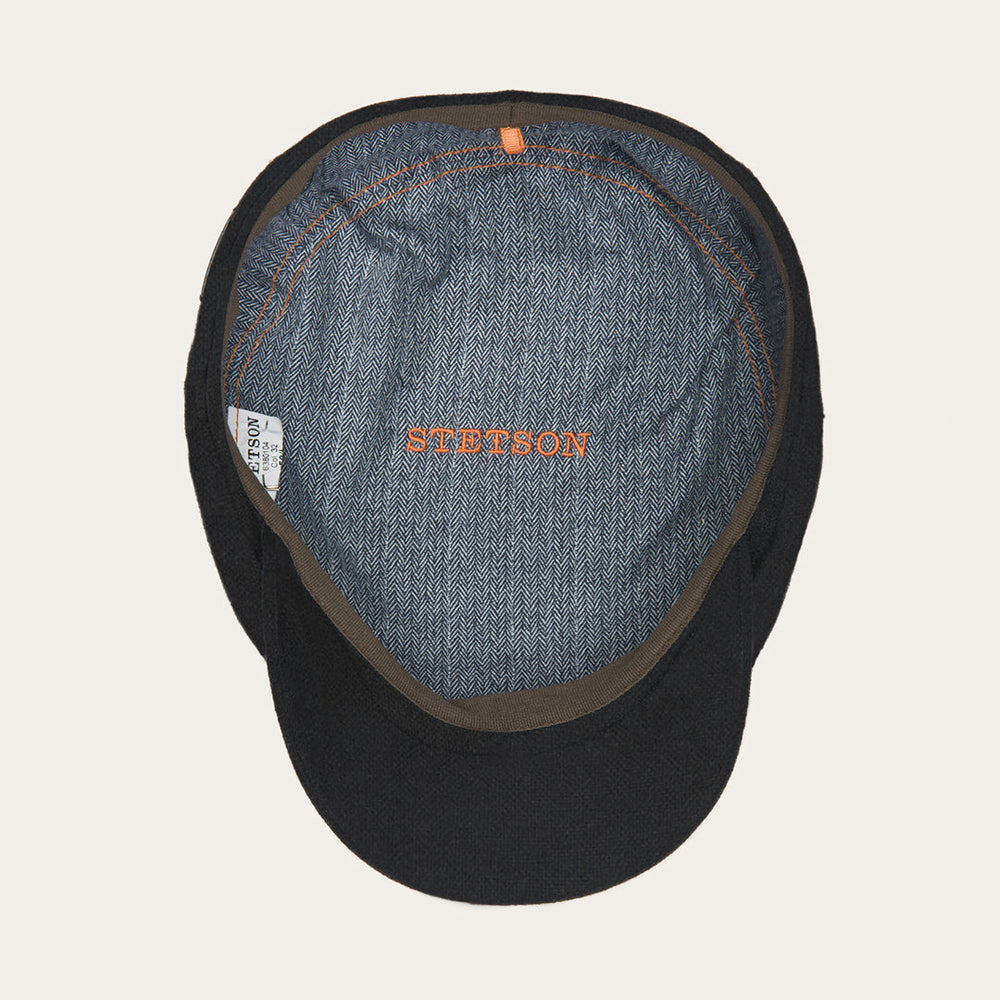 Men/Women Caps &amp; Truckers | Stetson Virgin Wool &amp; Cashmere Driver Cap Black