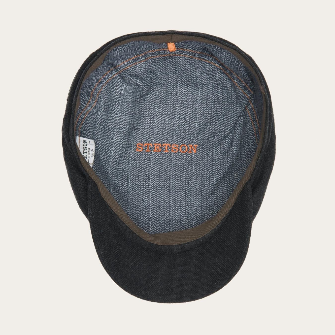 Men/Women Caps &amp; Truckers | Stetson Virgin Wool &amp; Cashmere Driver Cap Grey