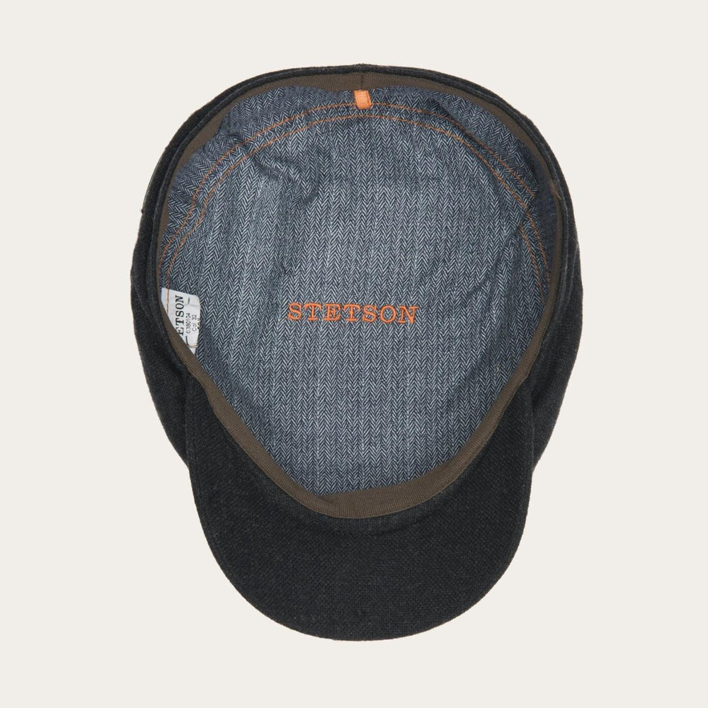 Men/Women Caps &amp; Truckers | Stetson Virgin Wool &amp; Cashmere Driver Cap Grey