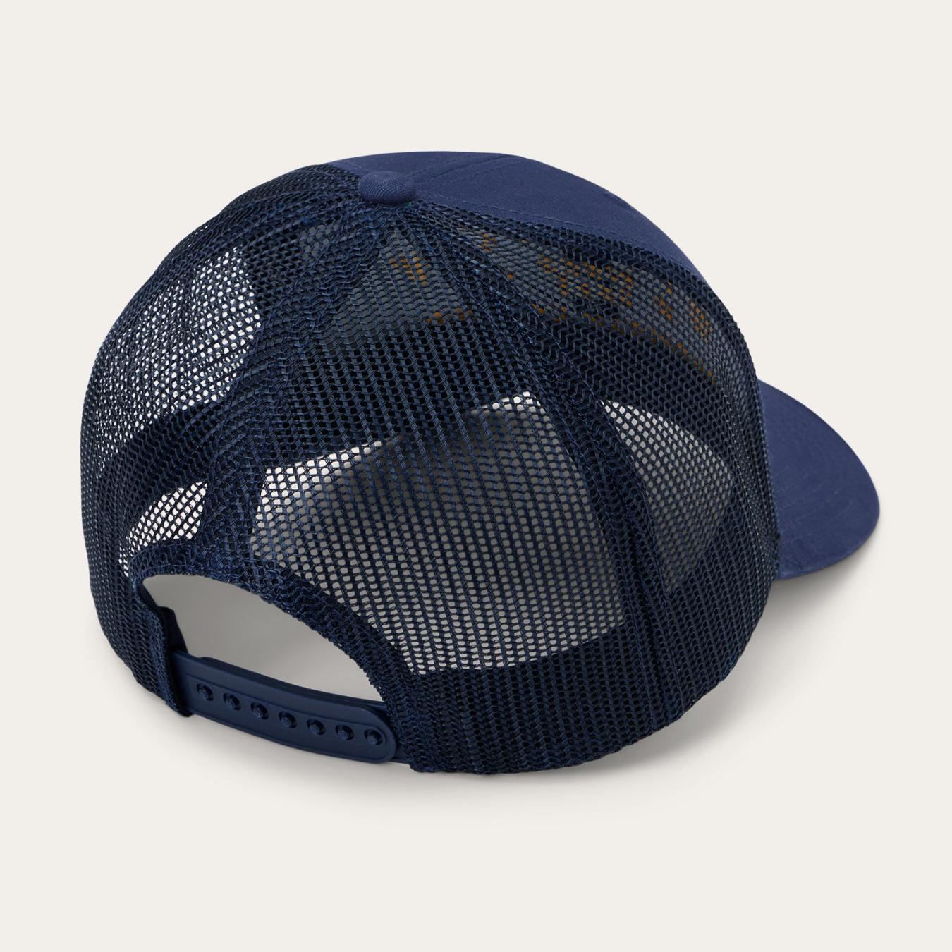 Men/Women Caps &amp; Truckers | Stetson American Legend Trucker Cap Navy