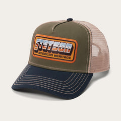 Men/Women Caps &amp; Truckers | Stetson Chrome Trucker Cap Green