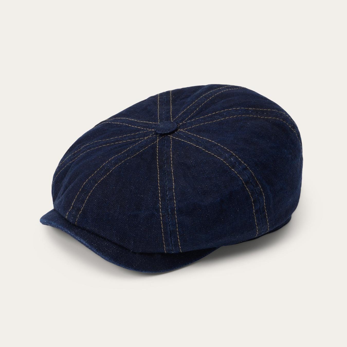 Men/Women Caps &amp; Truckers | Stetson Denim Hatteras Cap Denim