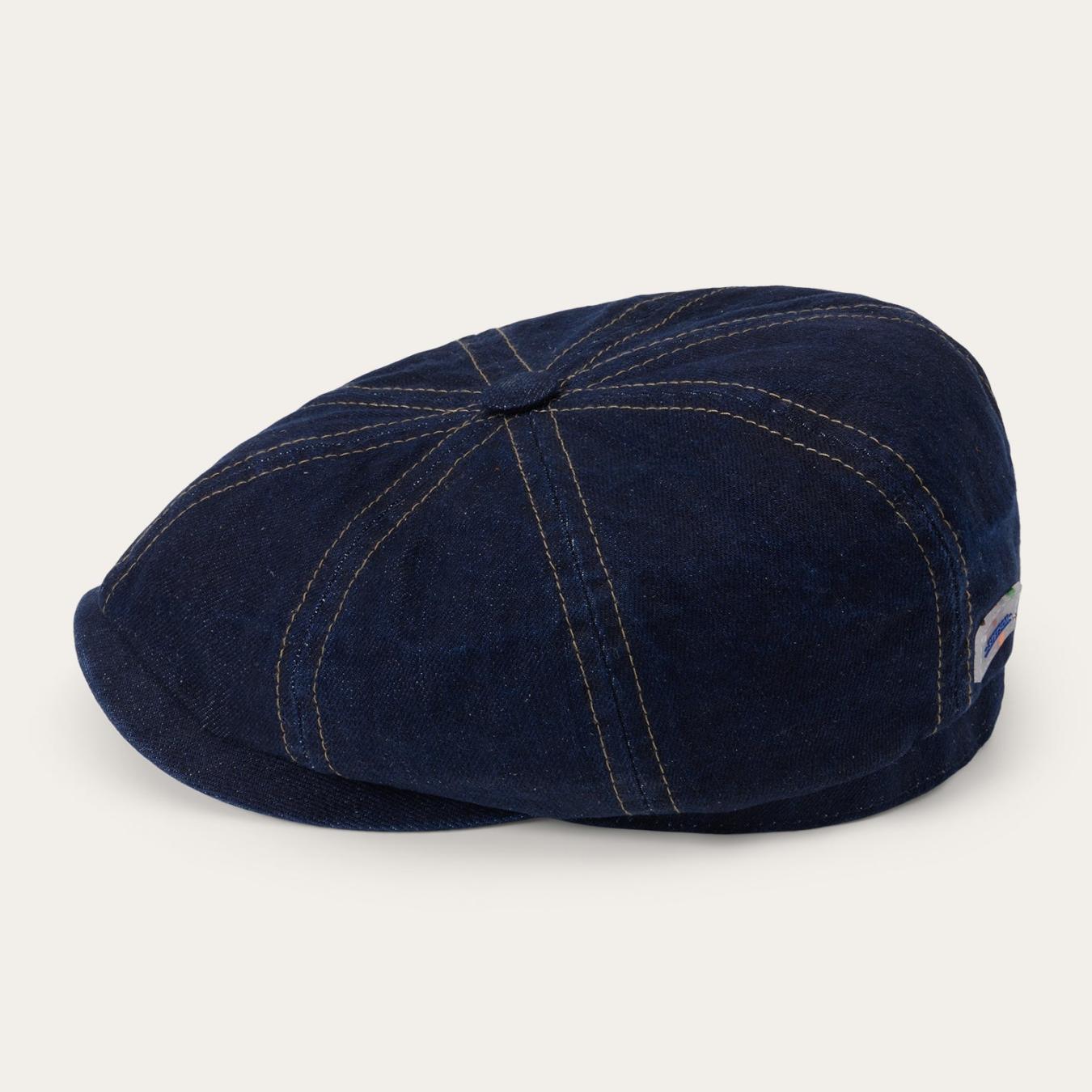 Men/Women Caps &amp; Truckers | Stetson Denim Hatteras Cap Denim