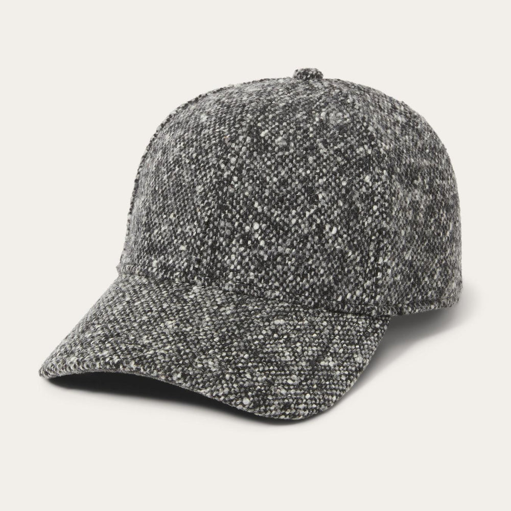 Men/Women Caps &amp; Truckers | Stetson Donegal Wool Baseball Cap Anthracite Donegal