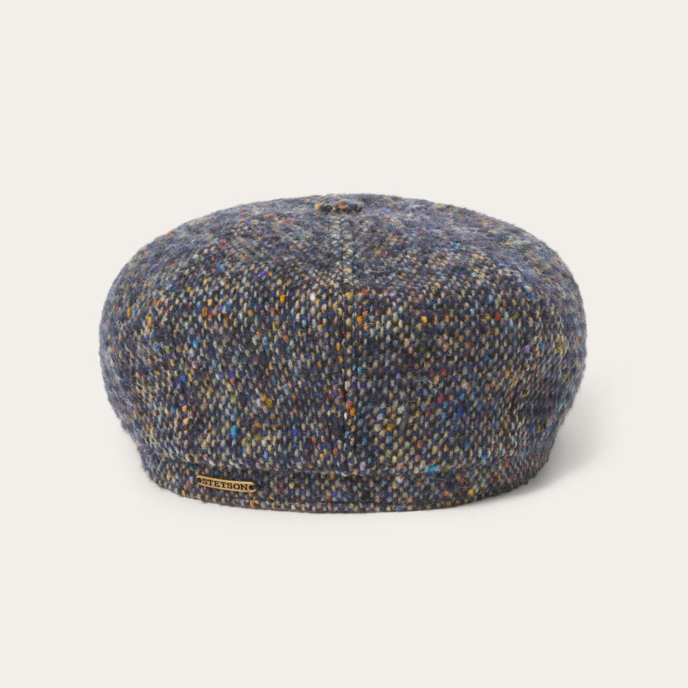 Men/Women Caps &amp; Truckers | Stetson Donegal Wool Hatteras Cap Blue Donegal