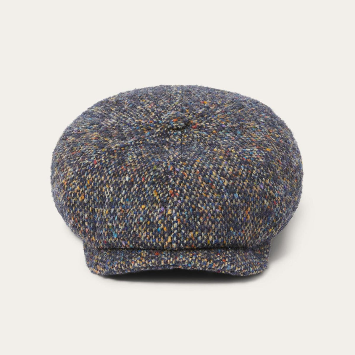 Men/Women Caps &amp; Truckers | Stetson Donegal Wool Hatteras Cap Blue Donegal