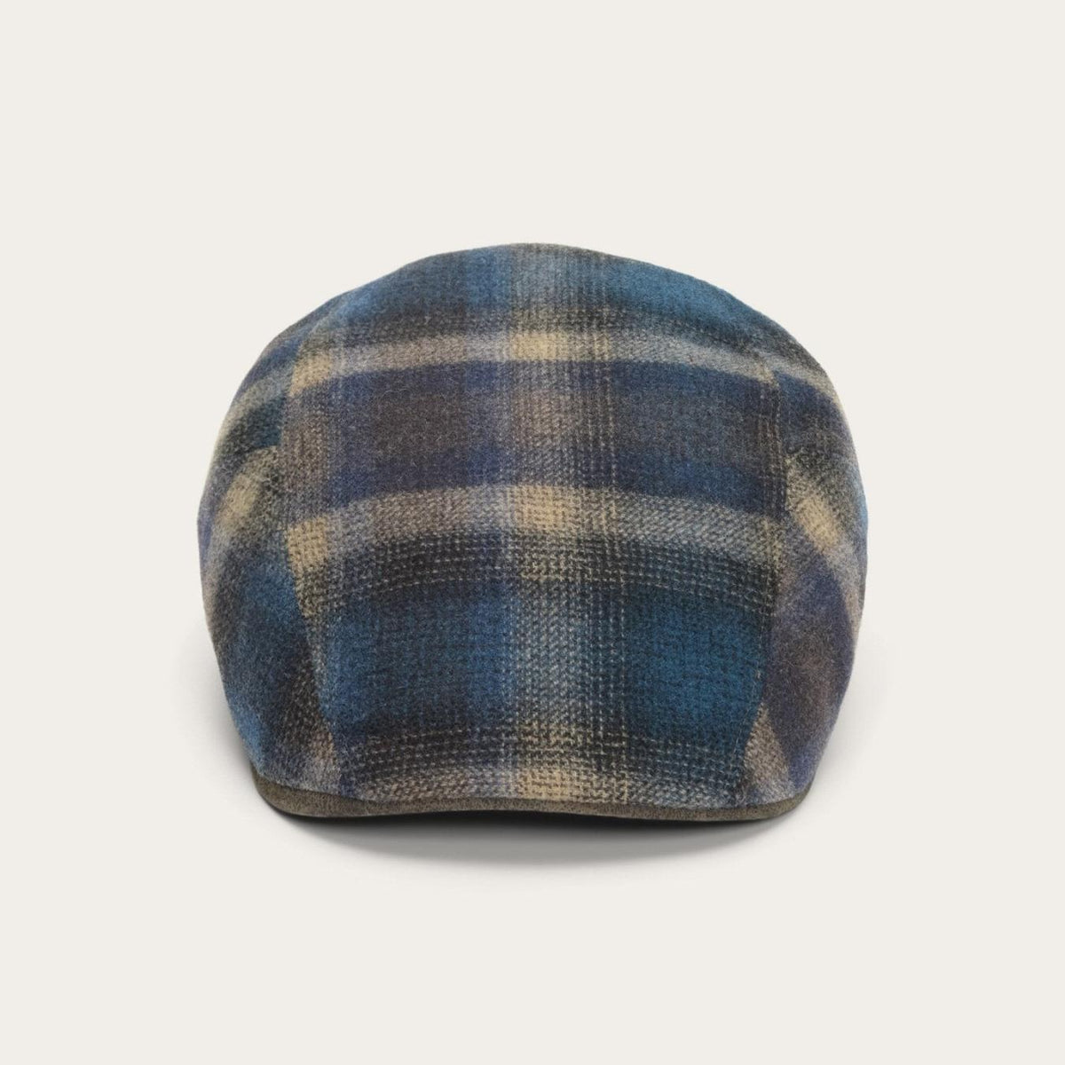 Men/Women Caps &amp; Truckers | Stetson Ivy Virgin Wool Cap Blue Beige Check