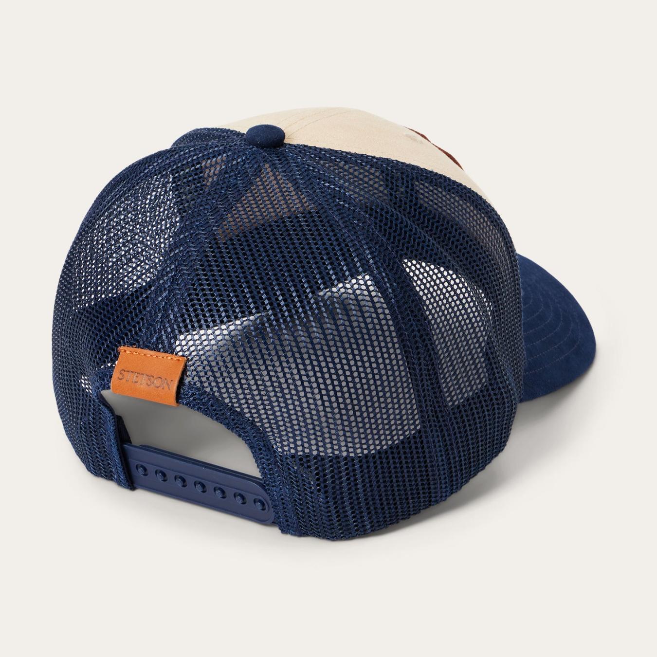 Men/Women Caps &amp; Truckers | Stetson Khaki Arrowhead Patch Trucker Cap Khaki