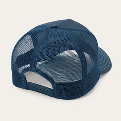 Men/Women Caps &amp; Truckers | Stetson Navy Embroidered 1865 Trucker Cap Navy