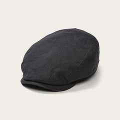 Men/Women Caps &amp; Truckers | Stetson Premium Linen Driver Cap Black