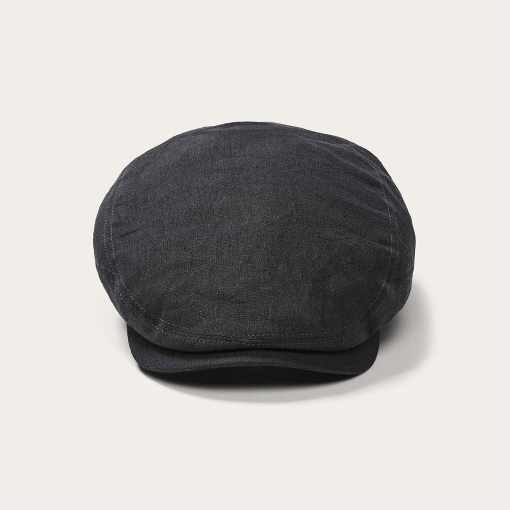Men/Women Caps &amp; Truckers | Stetson Premium Linen Driver Cap Black