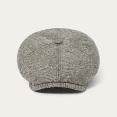 Men/Women Caps &amp; Truckers | Stetson Silk Six-Panel Cap Black/brown Herringbone