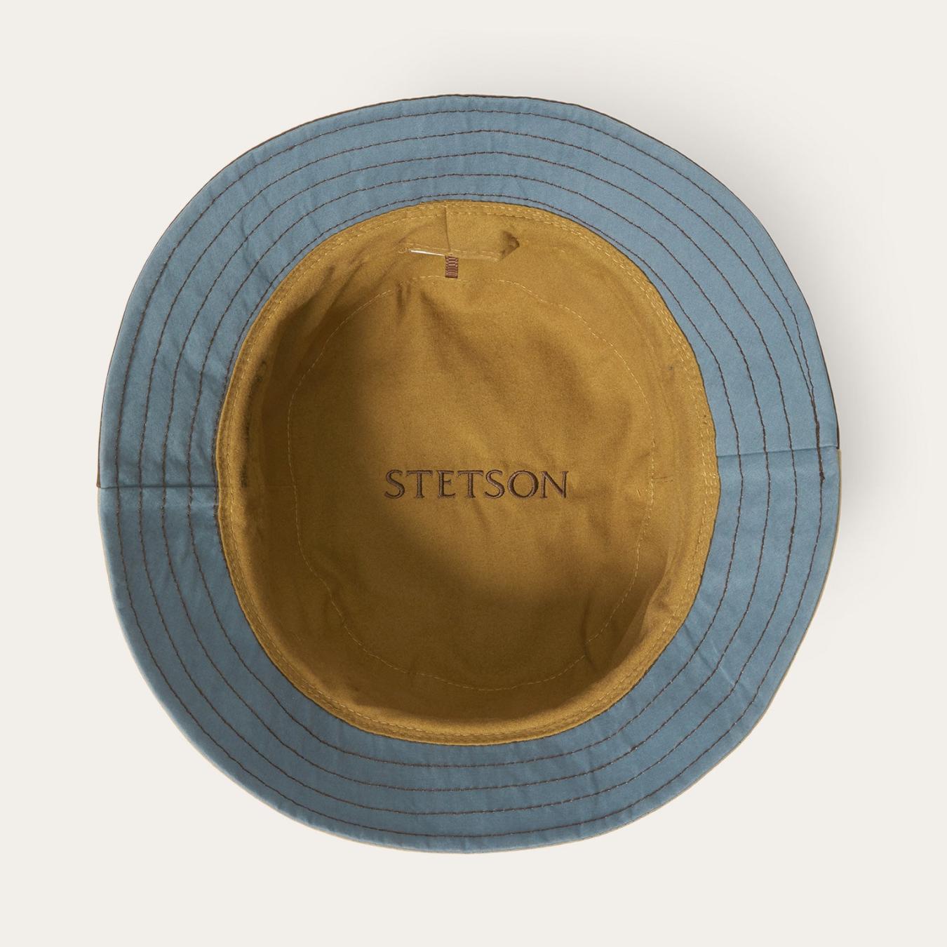 Men/Women Caps &amp; Truckers | Stetson Waxed Cotton Bucket Hat Multi