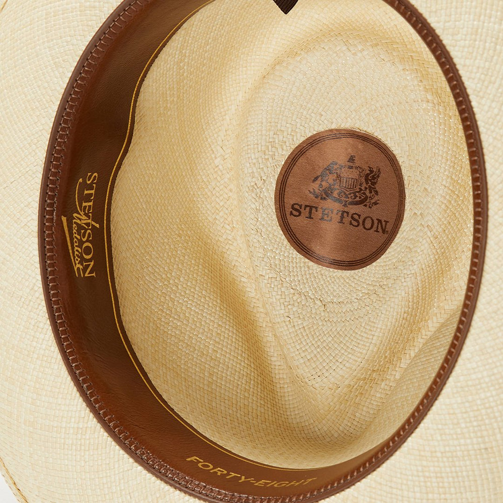 Men/Women Fedora | Stetson Forty Eight Panama Fedora Natural