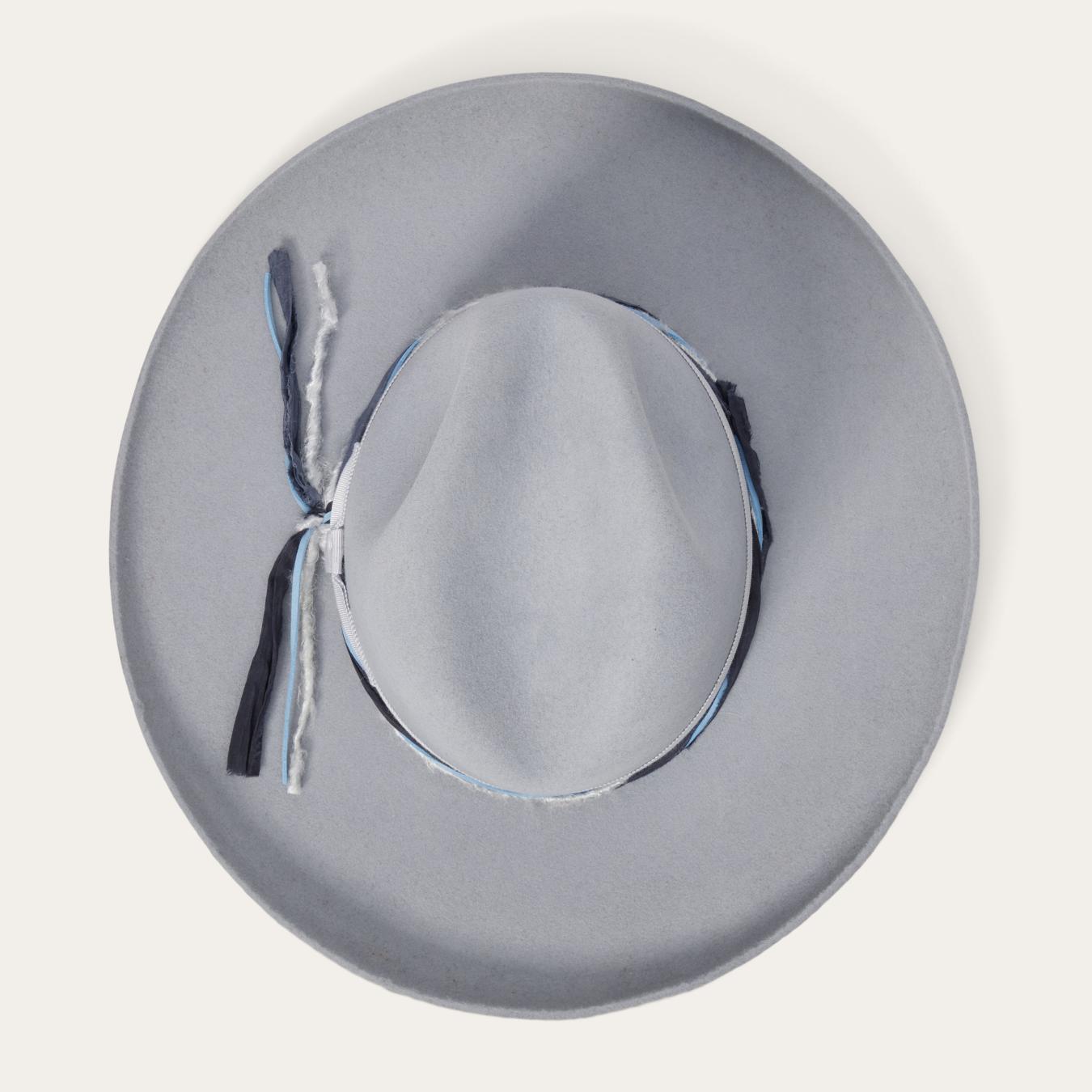 Men/Women Fedora | Stetson Oceanus Fedora Light Grey