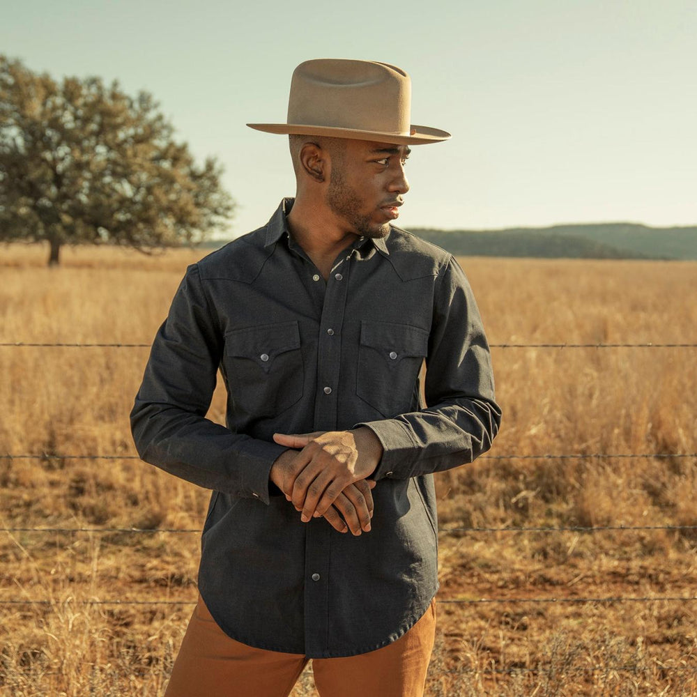 Men/Women Fedora | Stetson Open Road 6X Cowboy Hat Fawn