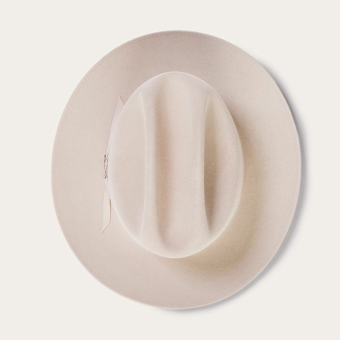 Men/Women Fedora | Stetson Open Road 6X Cowboy Hat Silverbelly
