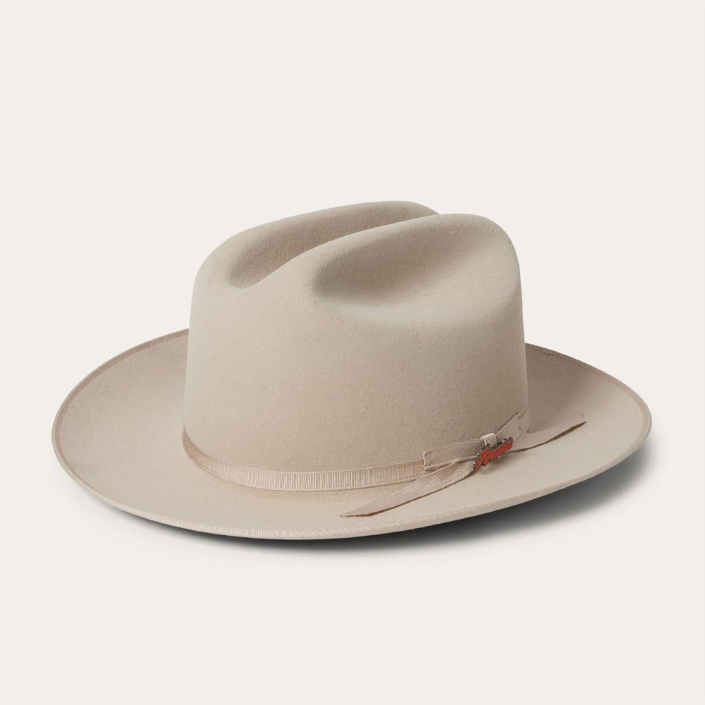 Men/Women Fedora | Stetson Open Road 6X “Raygular” Edition Silverbelly