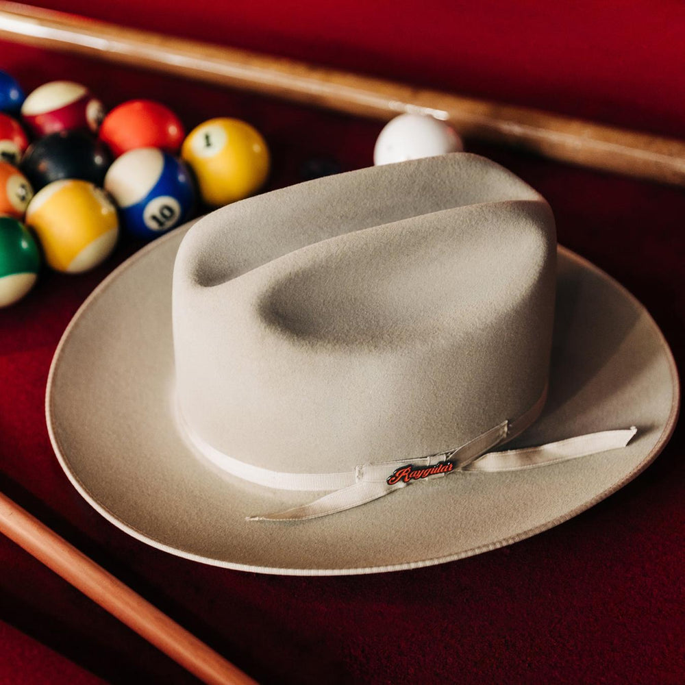 Men/Women Fedora | Stetson Open Road 6X “Raygular” Edition Silverbelly