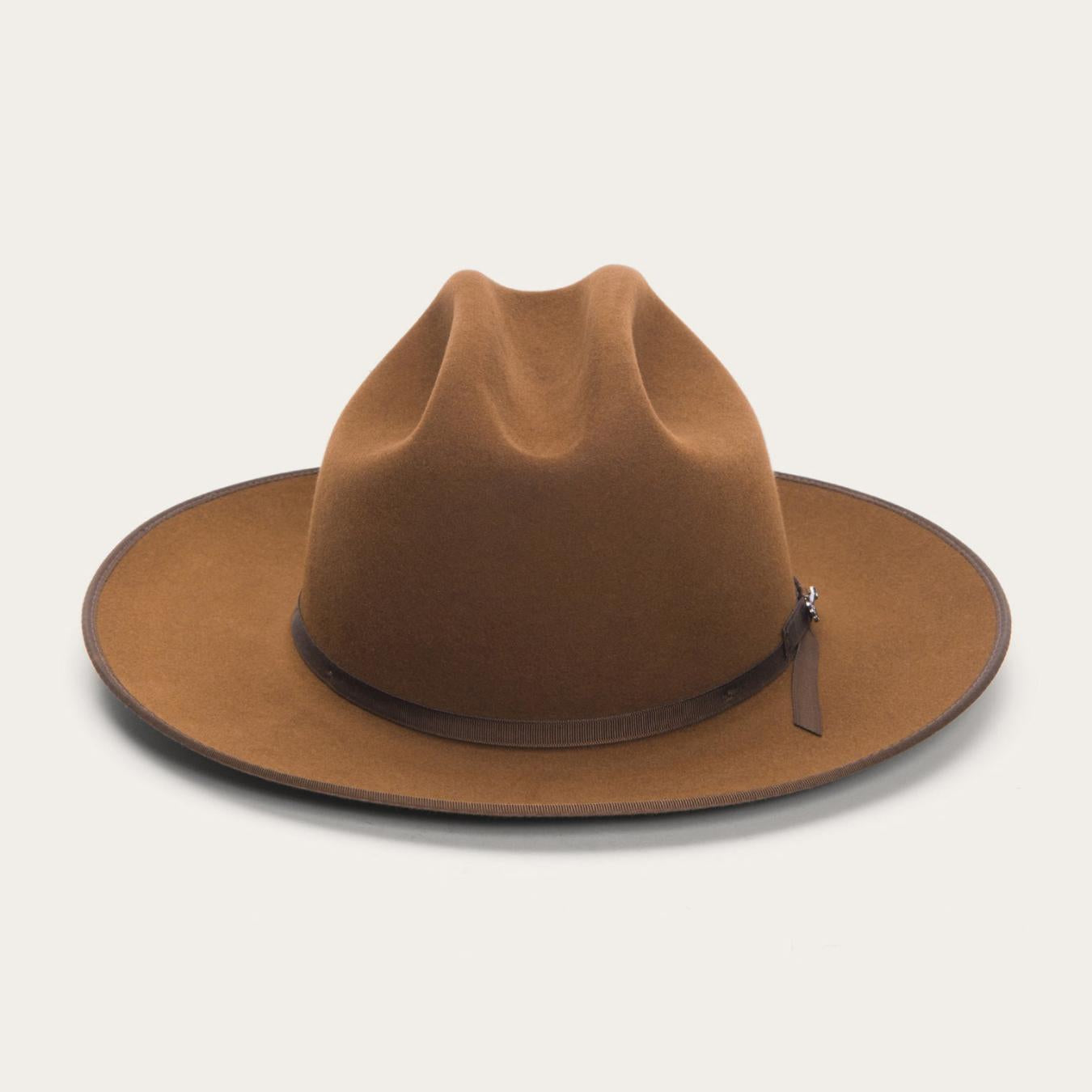 Men/Women Fedora | Stetson Open Road Royal Deluxe Hat Cognac